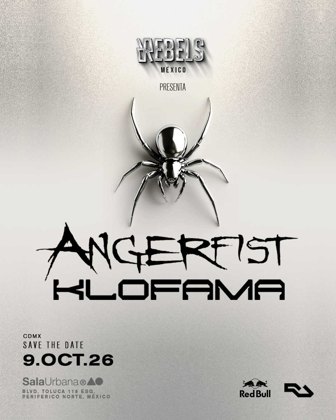 Angerfist + KLOFAMA en MÉXICO