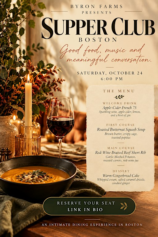 Byron Farms  Fall Supper Club