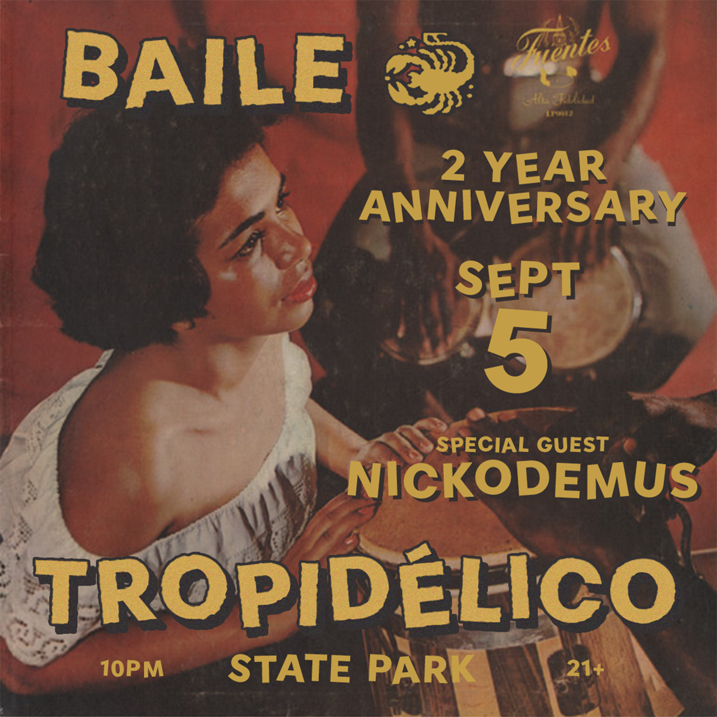 Baile Tropidélico 2 Year Anniversary