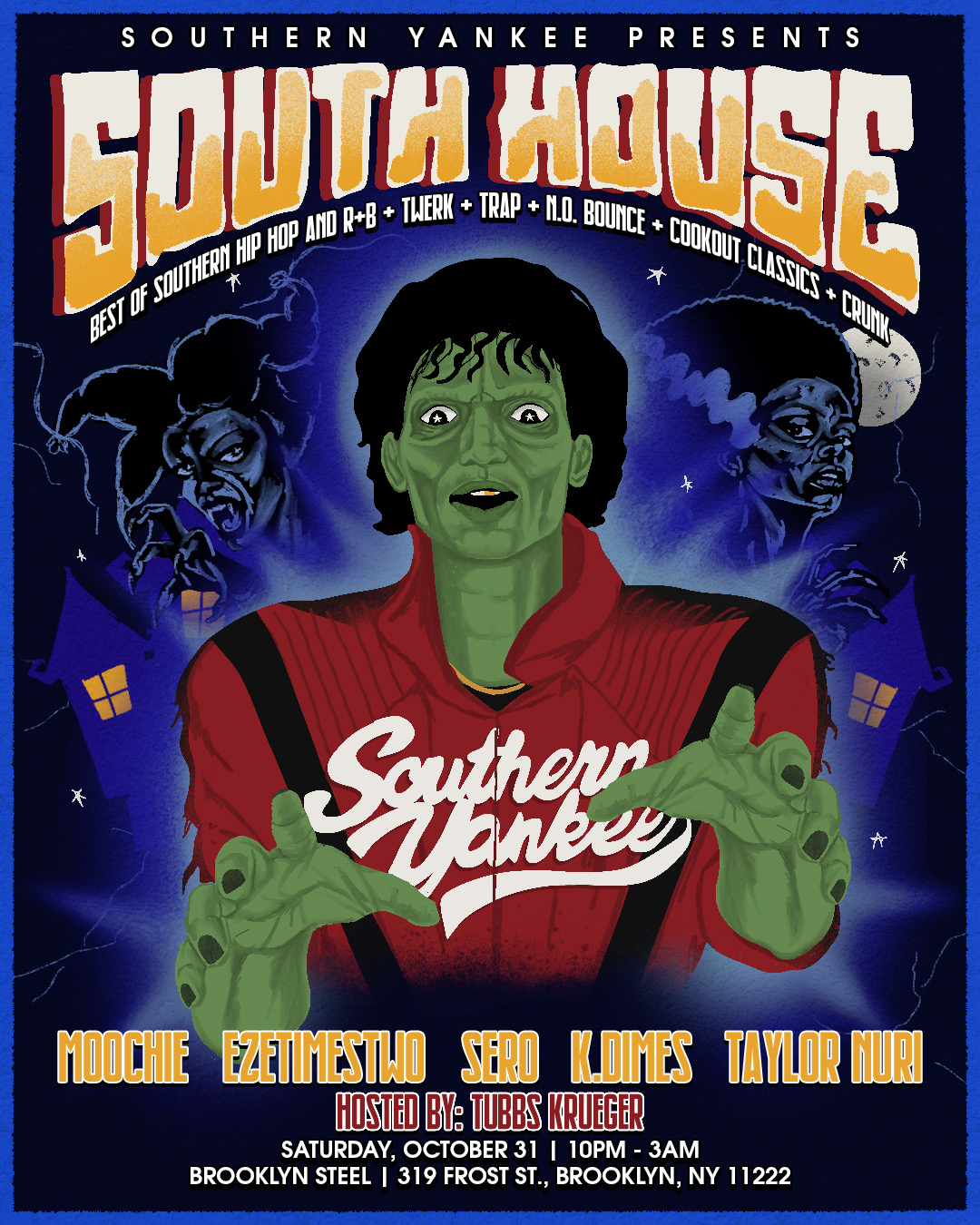 South House vs Naija House Halloween at Brooklyn Steel