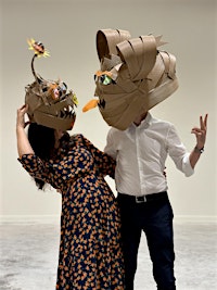"Where the Weird Things Are" Adults-Only Cardboard Mask Workshop