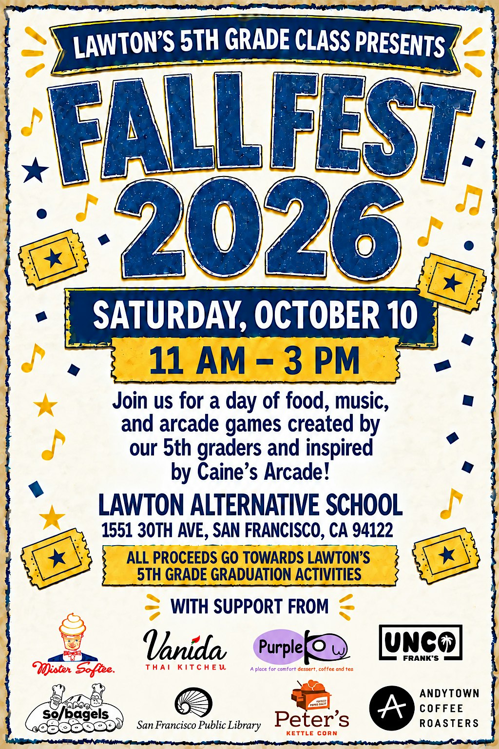 Lawton Fall Fest: Student‑Built Arcade & Community Fun