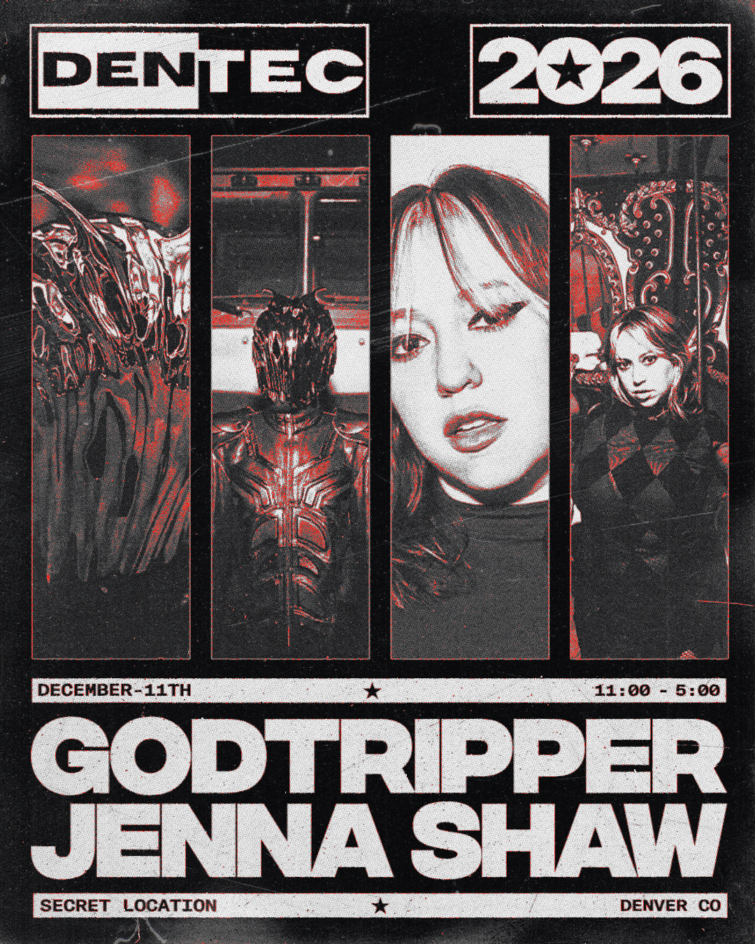 DEN/TEC presents: GODTRIPPER X Jenna Shaw