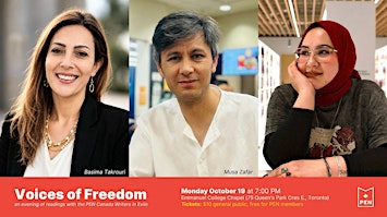 Voices of Freedom, a reading series / October chapter