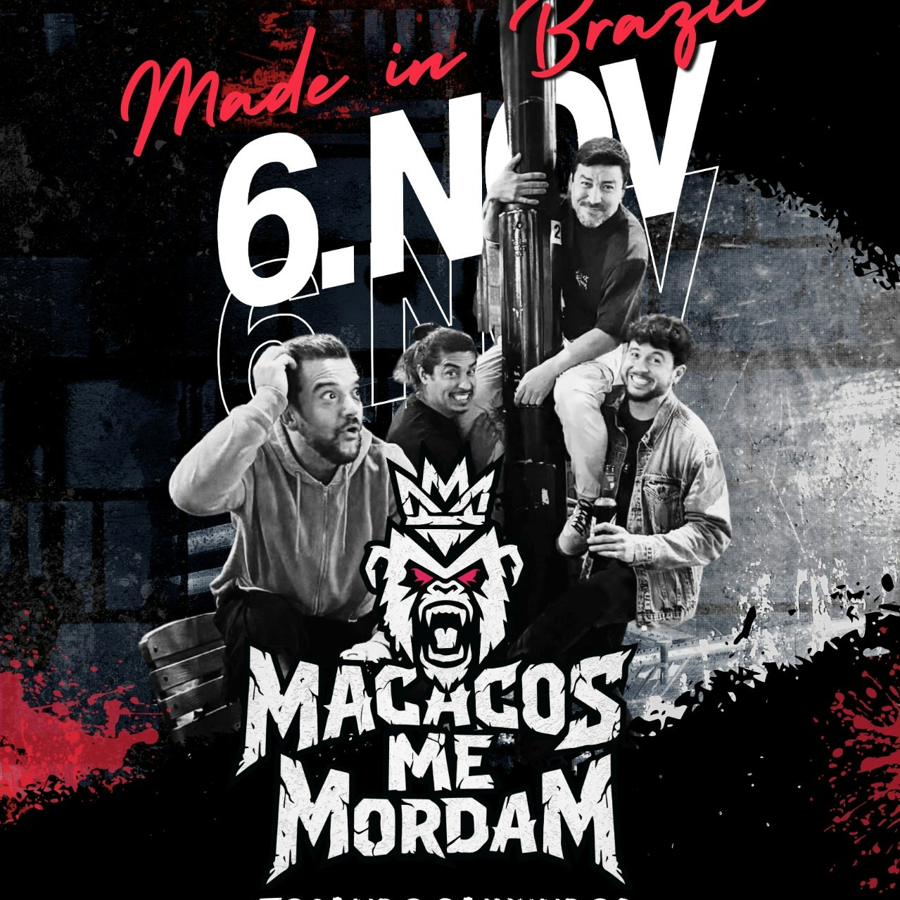 Macacos Me Mordam Live at Made in Brazil