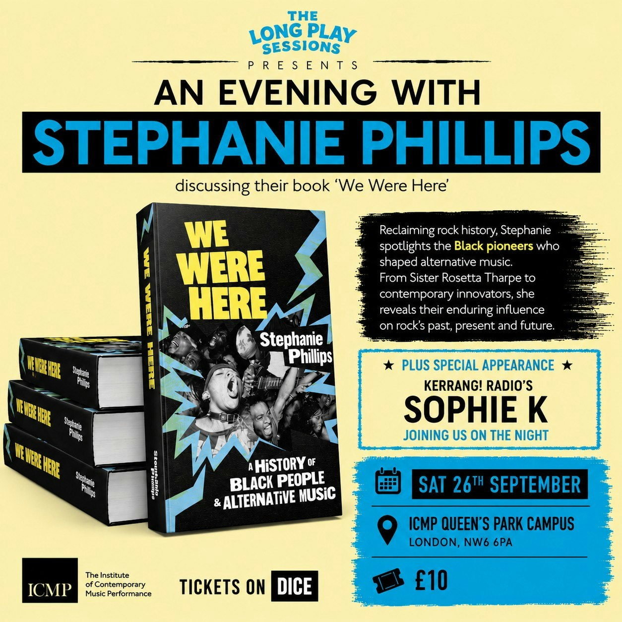 Stephanie Phillips (Big Joanie): In Conversation & Book Signing
