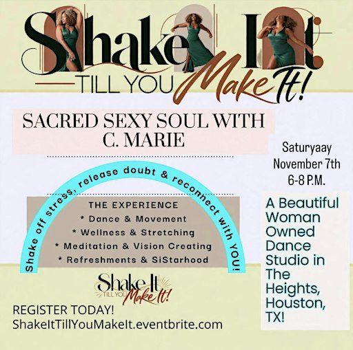 Shake it Till You Make It! Dance and Wellness Workshop