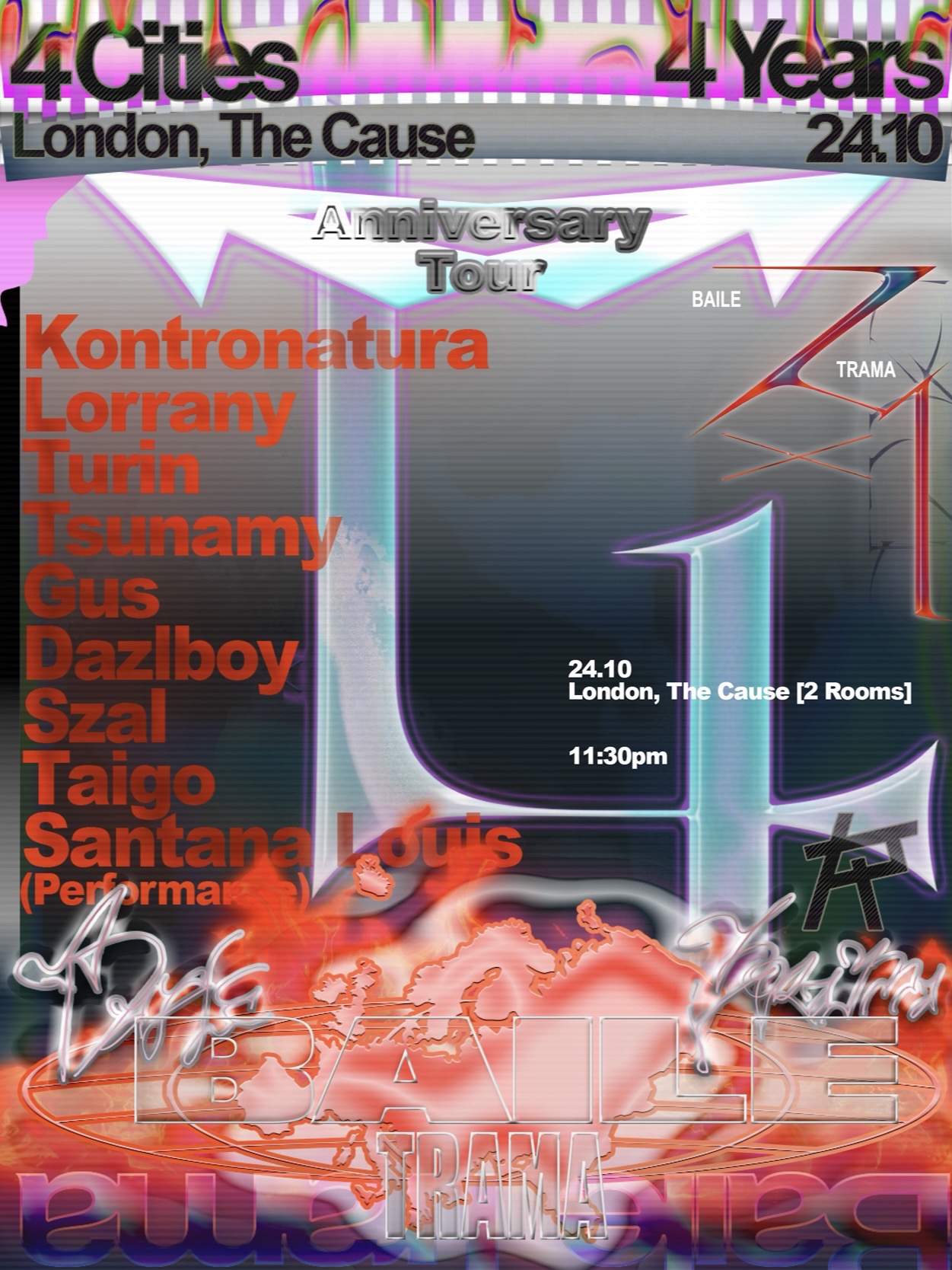 BAILE TRAMA 4TH ANNIVERSARY