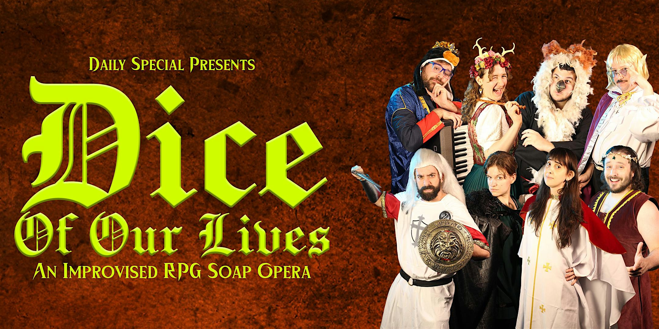 Dice of Our Lives: An Improvised RPG Soap Opera
