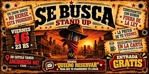 SE BUSCA STAND UP