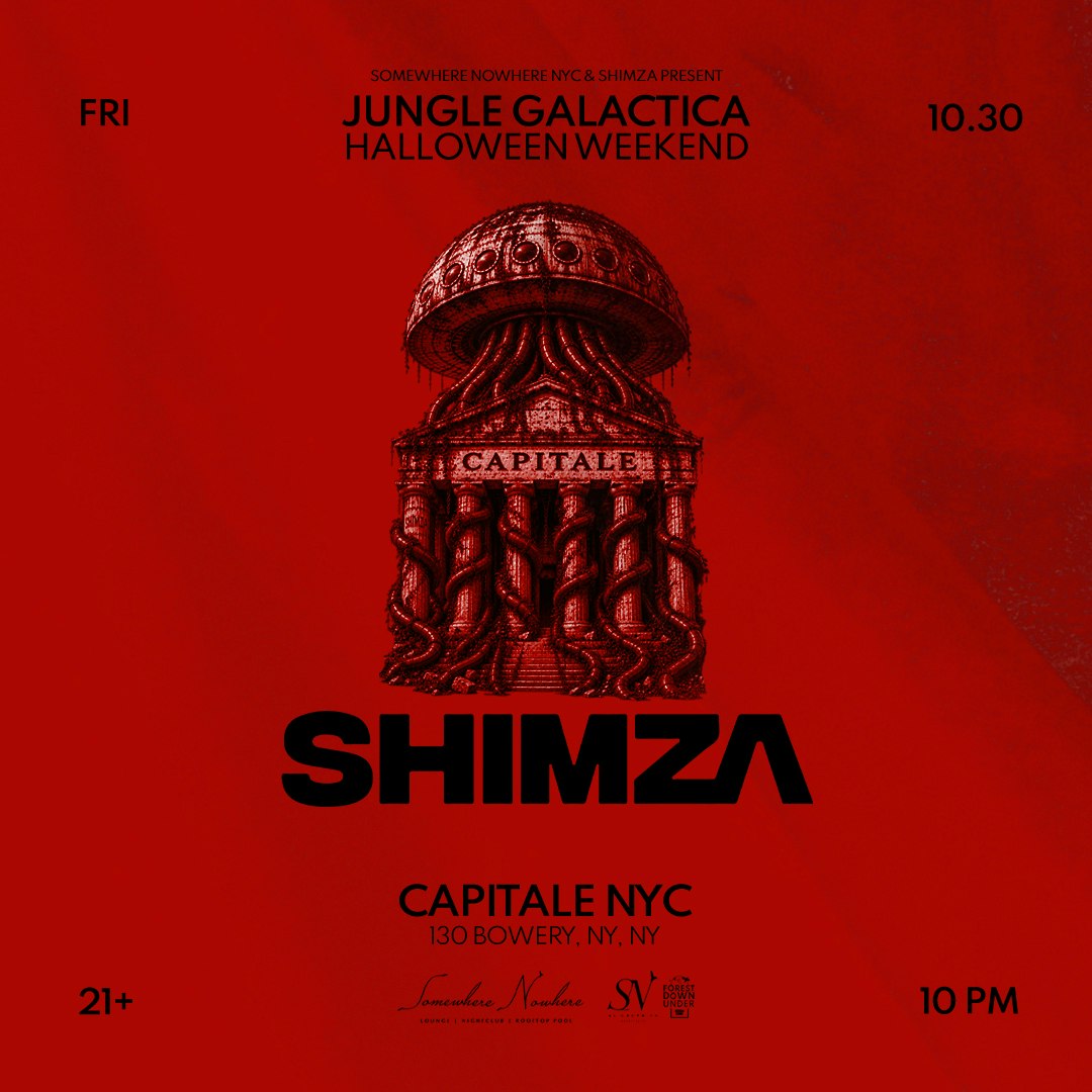 Shimza @ Capitale NY ~ Jungle Galactica Halloween