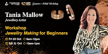 2026  Art Salon l Jewellery Workshop by Tania Mallow