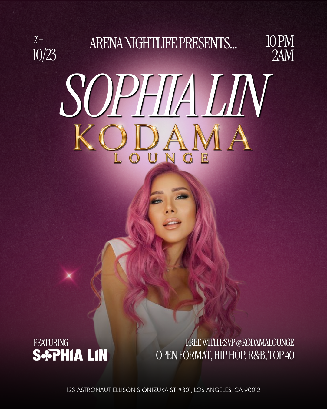 DJ SOPHIA LIN @ Kodama Lounge
