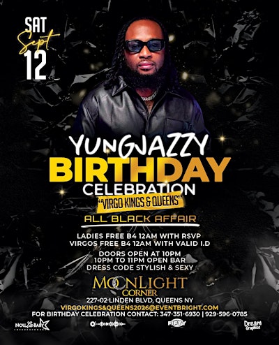 "Virgo Kings & Queens" Dj YungJazzy & DJ Chan  Birthday Celebration 2026.