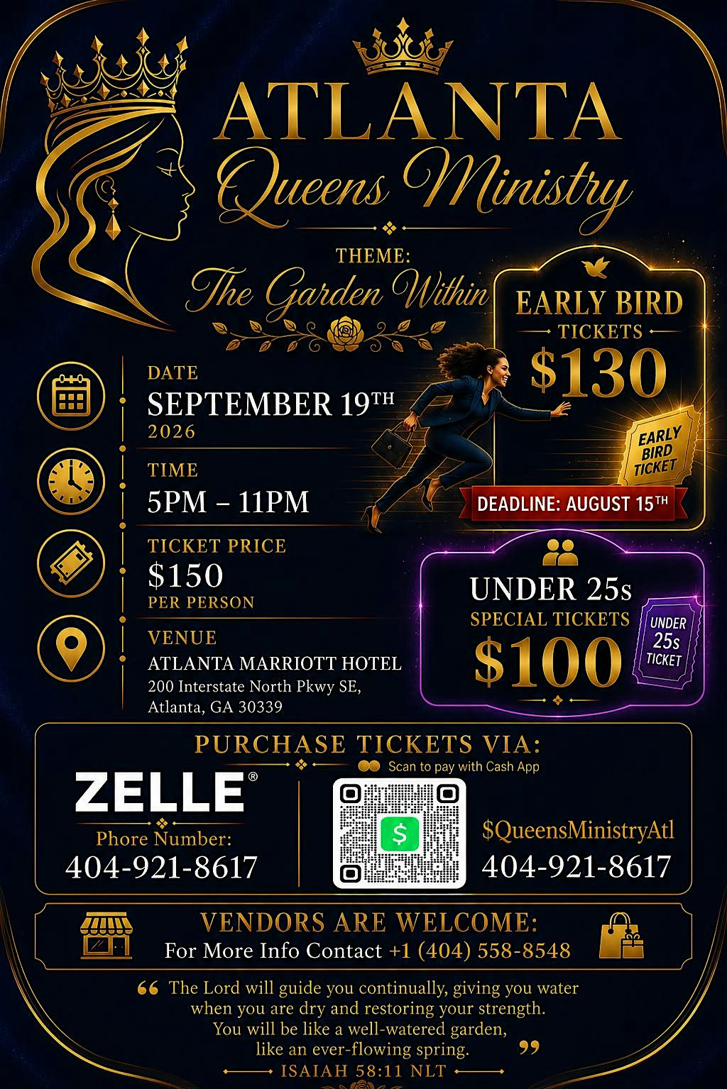 ATLANTA QUEENS MINISTRY DINNER - 2026