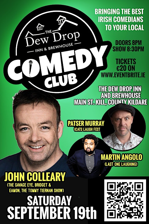 Dew Drop Comedy club, September 19th