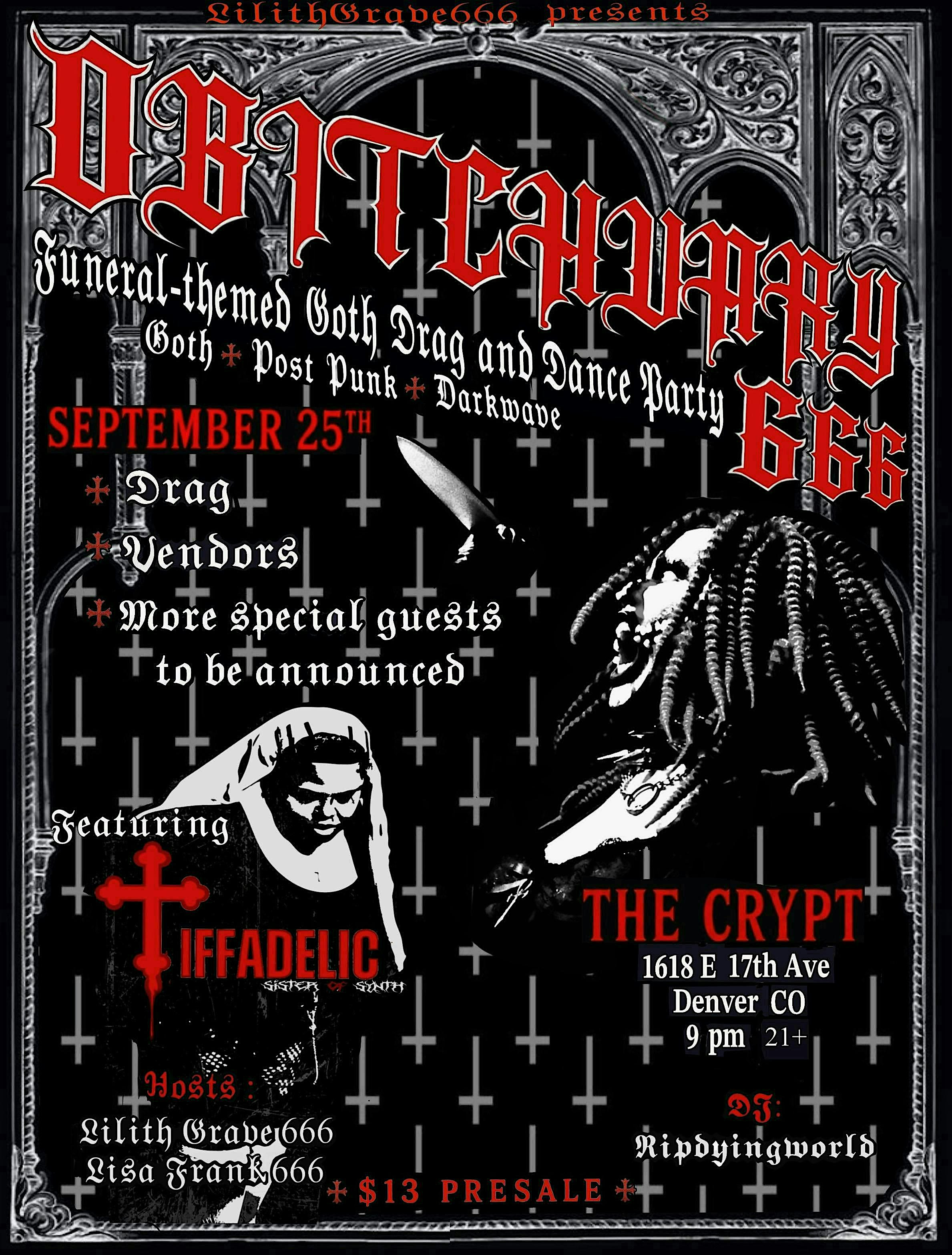 Lilith Grave 666 Presents Obitchuary666