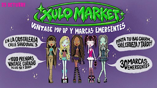 XULO VINTAGE MARKET | Pop Up, Brands, Free Beer & Food, and more!!