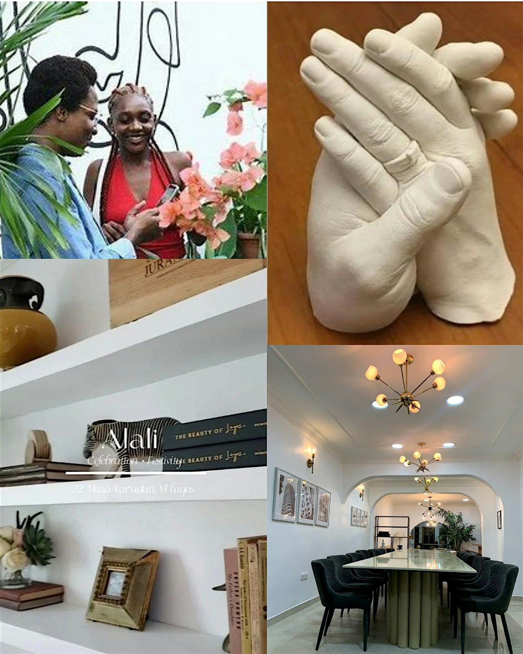 Couples Hand Casting Session