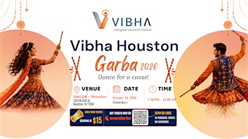 Vibha Houston Garba 2026 - An Evening of Dance, Culture & Giving