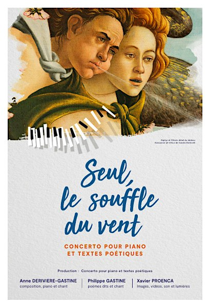 Concert pour piano et poèmes - Seul le souffle du vent