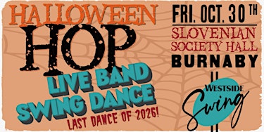 Halloween Hop with The Westside Swing Band