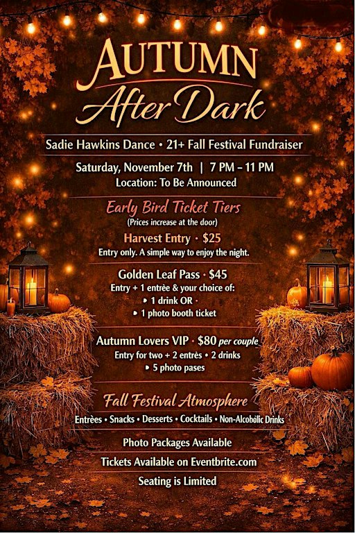 "Autumn After Dark" - Fall Festival Fundraiser