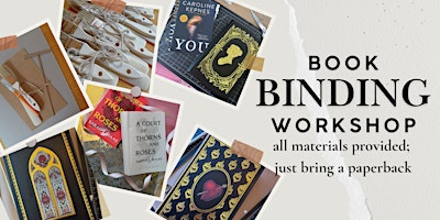 Book Rebinding Workshop w/ Bookish.and.Blissful