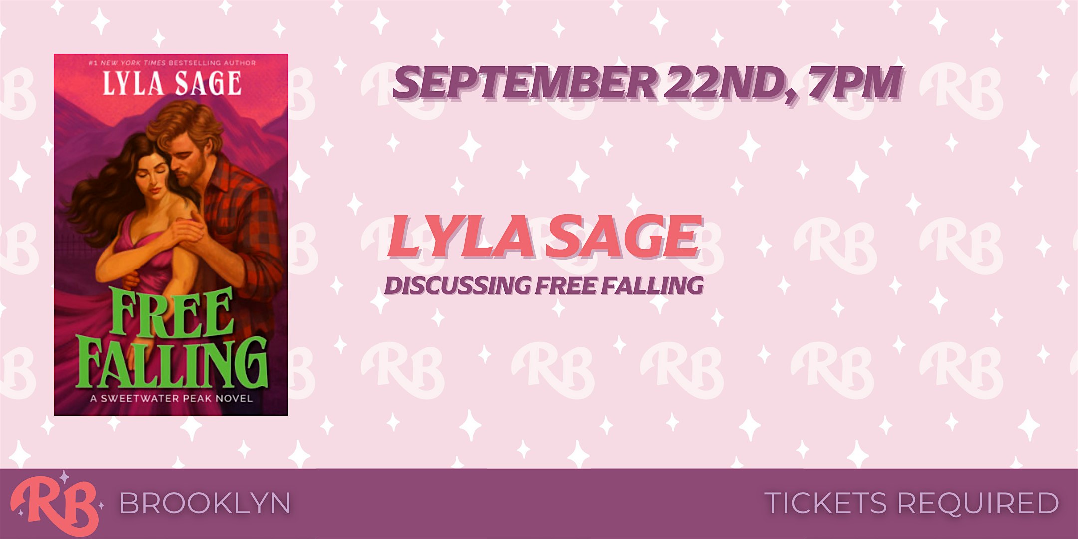 Lyla Sage Brooklyn Event for Free Falling