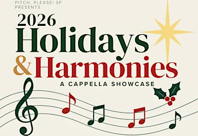 2026 Holidays & Harmonies: A Cappella Showcase