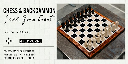 CHESS & BACKGAMMON EVENT-Chess Tournament