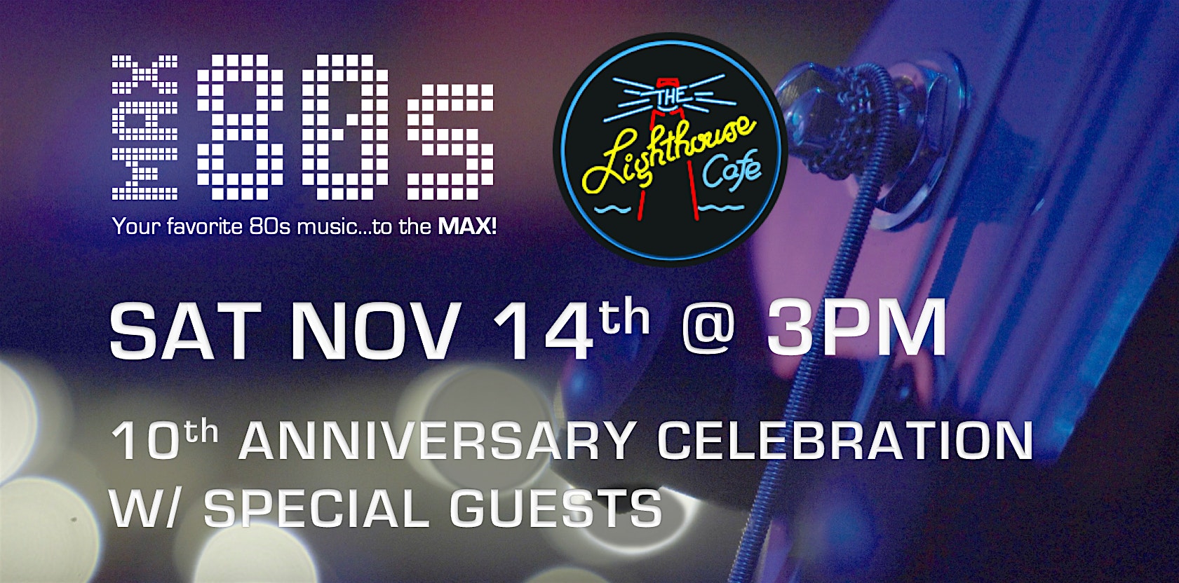 Max  80s - 10th Anniversary Saturday Daytime Show