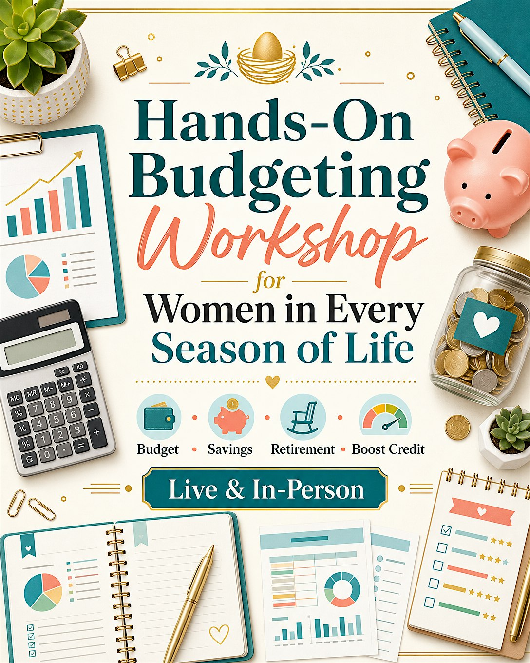 BUDGETS & BAGELS Budgeting Workshop for Women in Every Season of Life