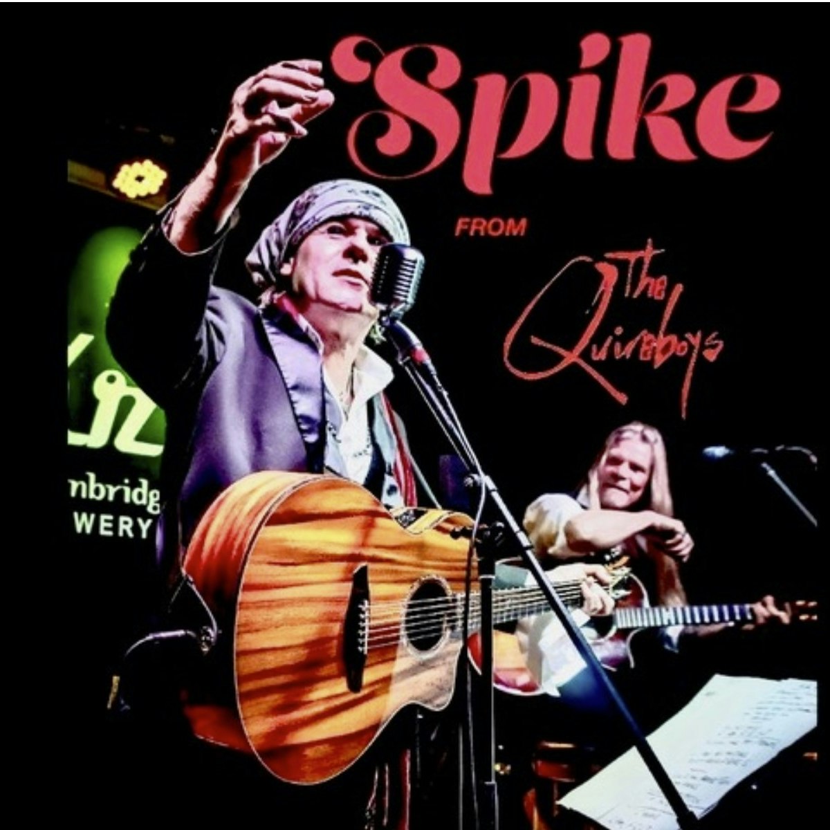 Spike (The Quireboys) and Chris Heilmann