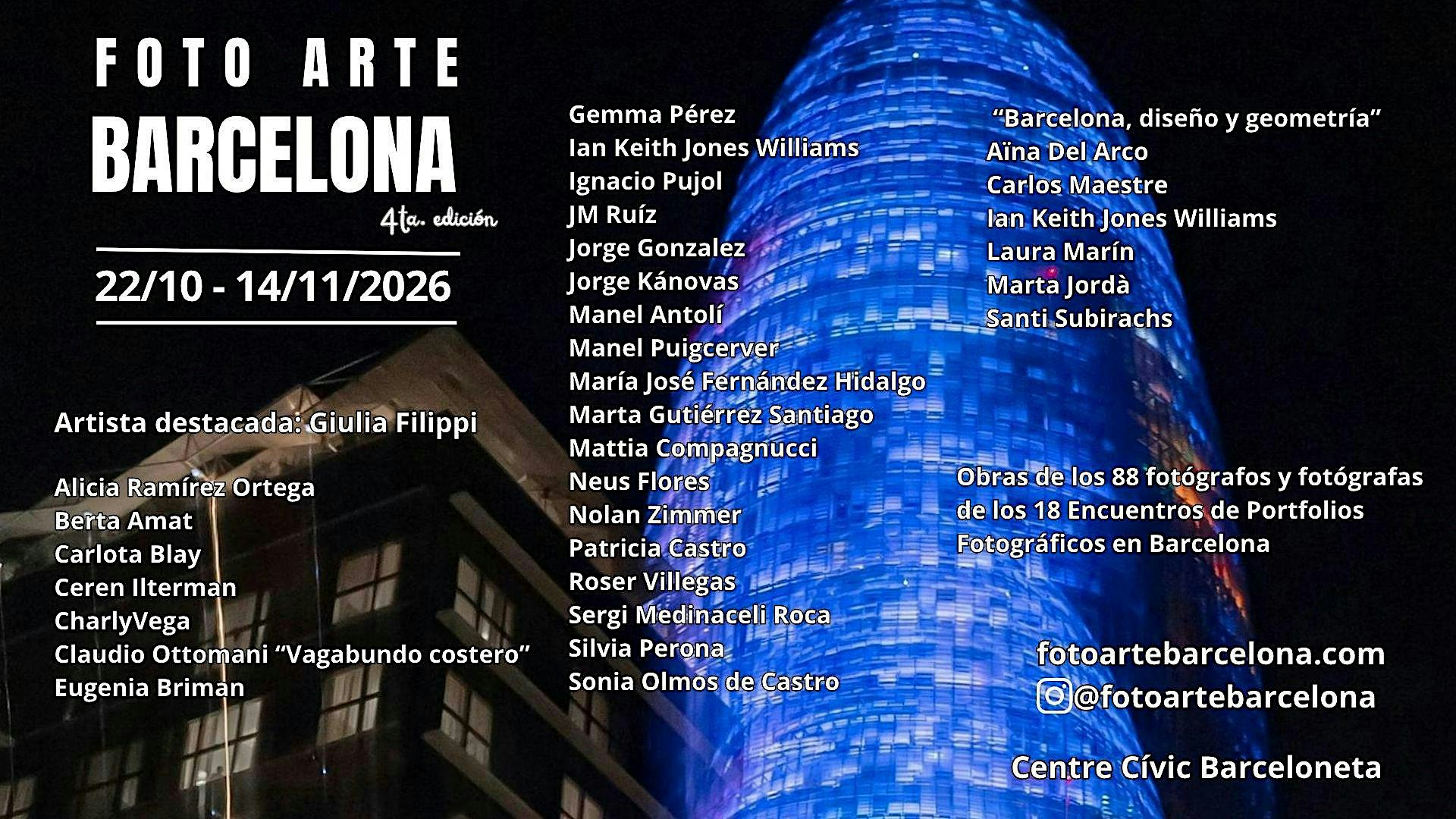 FotoArte Barcelona 2026 4ta. edición