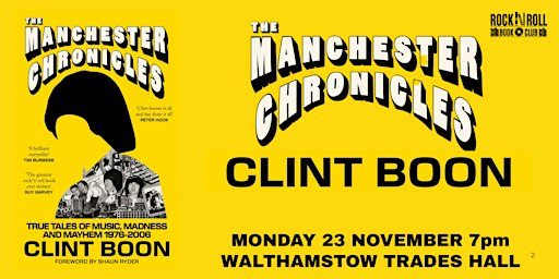 CLINT BOON - The Manchester Chronicles