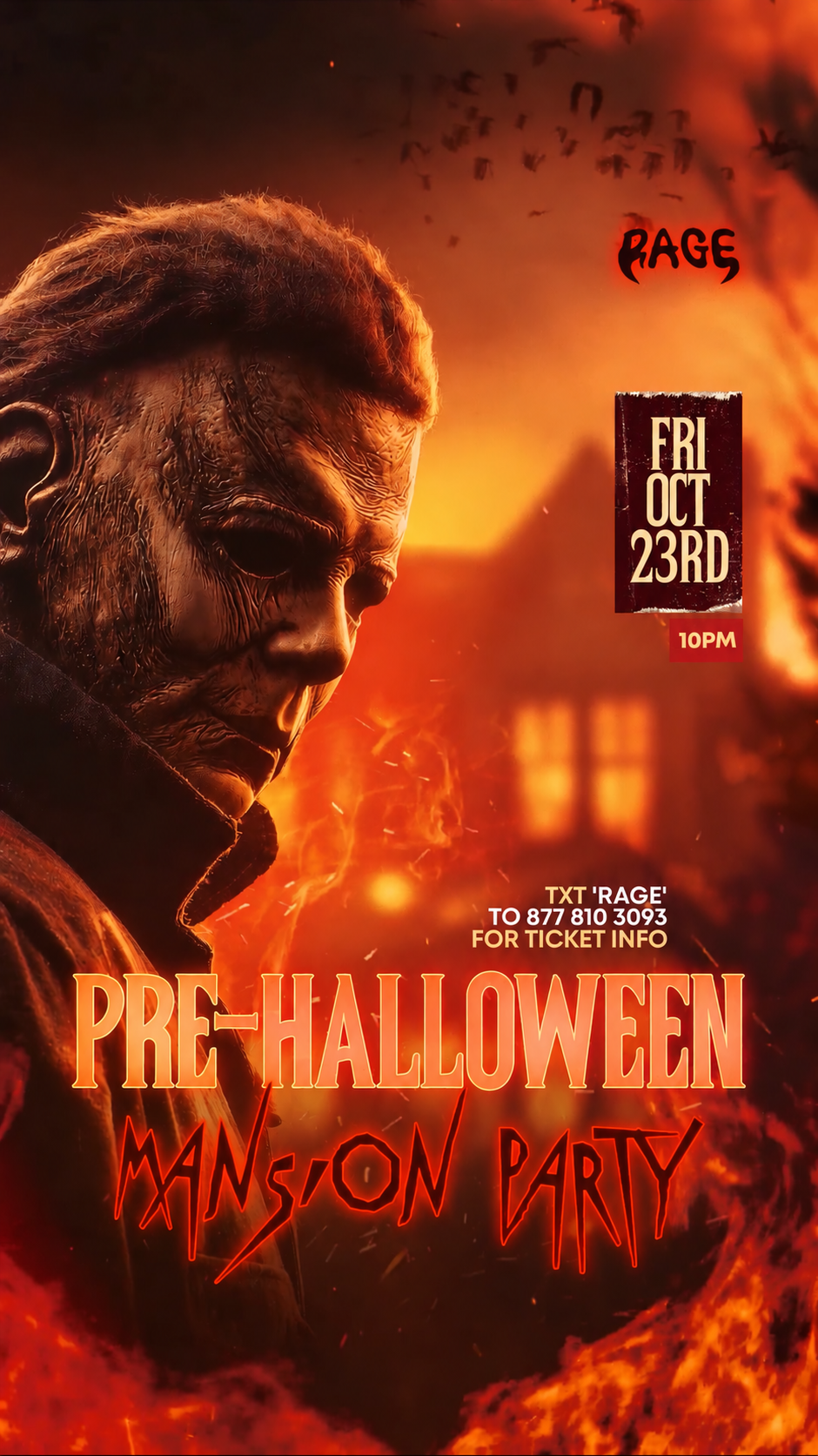 PRE-HALLOWEEN MANSION PARTY 😈