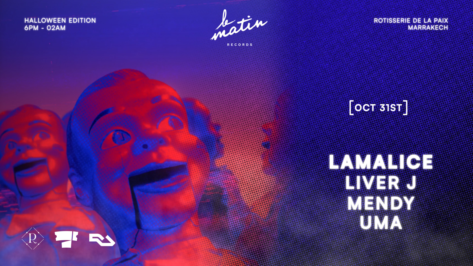 LE MATIN RECORDS - HALLOWEEN EDITION - ROTISSERIE DE LA PAIX