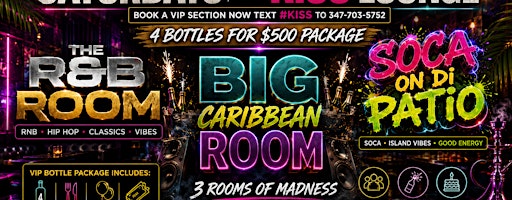 SATURDAYS & SUNDAY AT KISS LOUNGE (BIG ROOM)