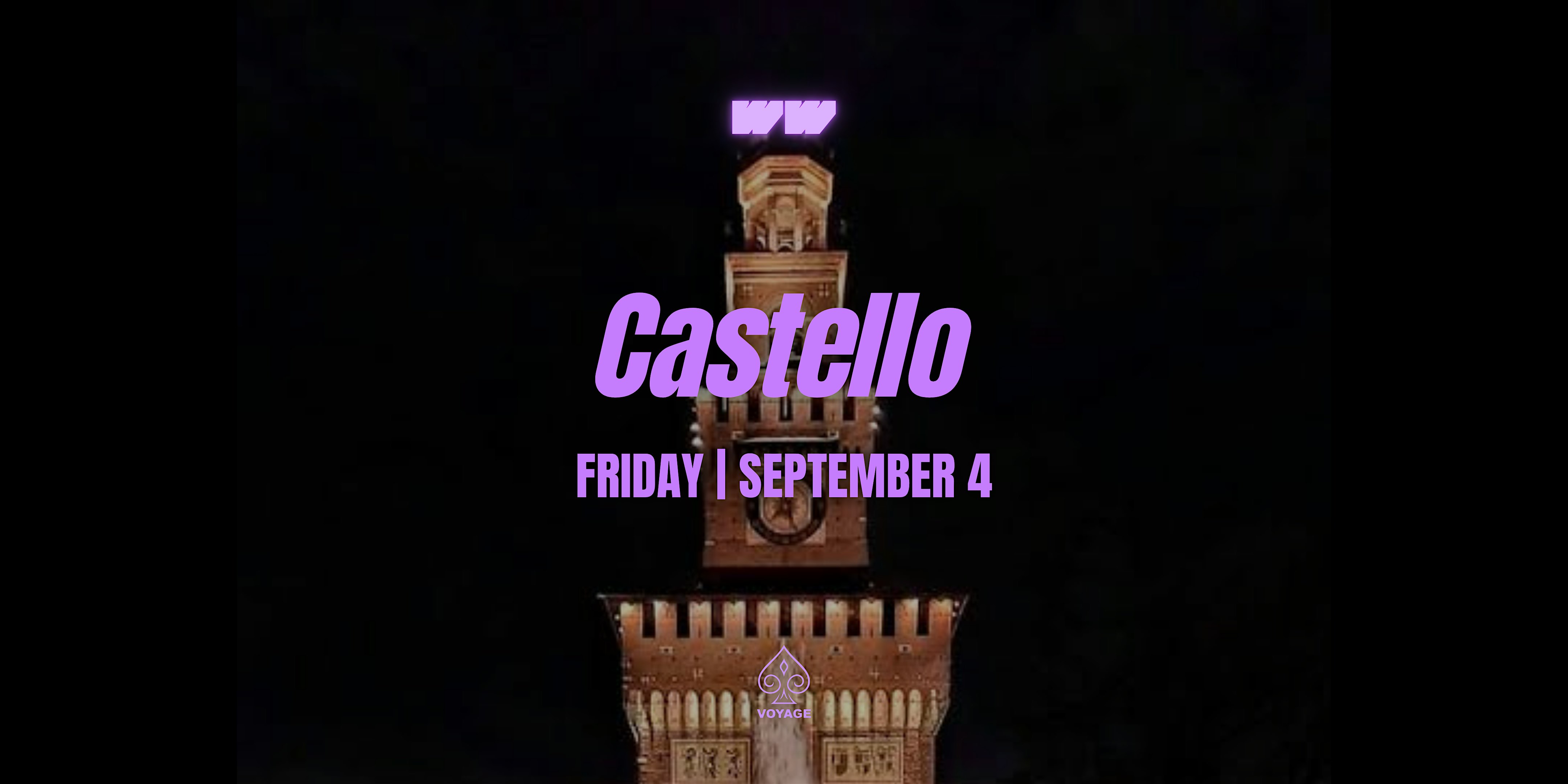 Castello - Welcome Week 2026 by Voyage