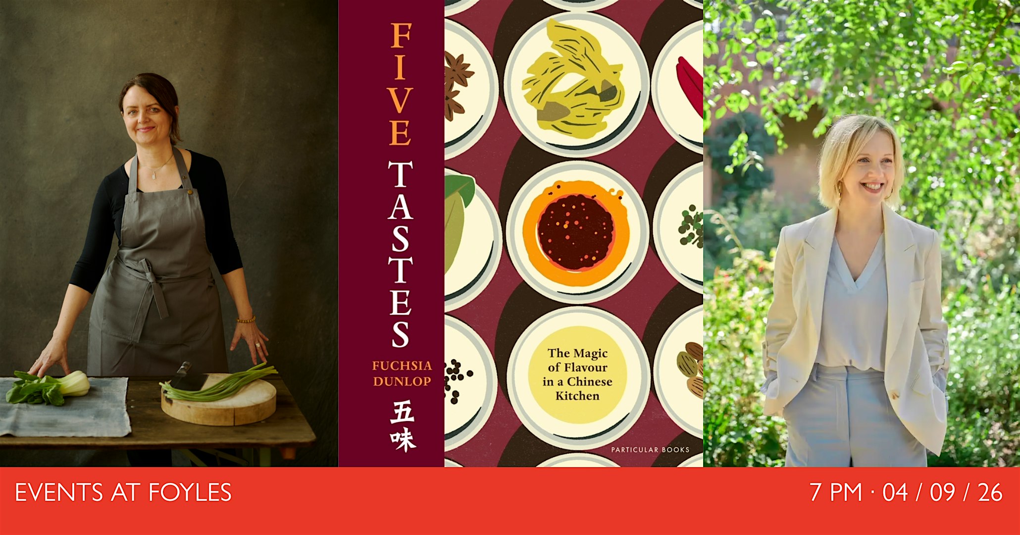 FIVE TASTES: Fuchsia Dunlop in Conversation with Angela Clutton
