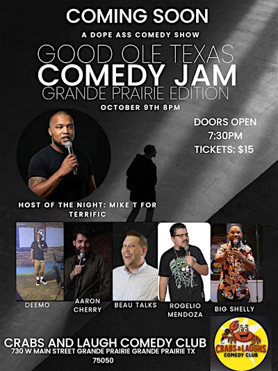Good Ole Texas Comedy Jam Grande Prairie Edition