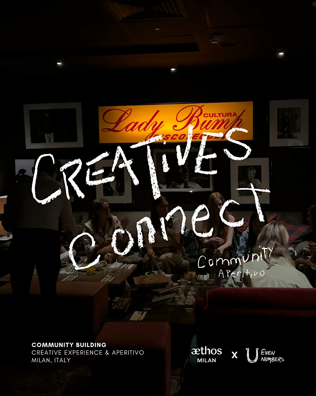 Creatives Connect Milan: Aperitivo, New Friends & Community