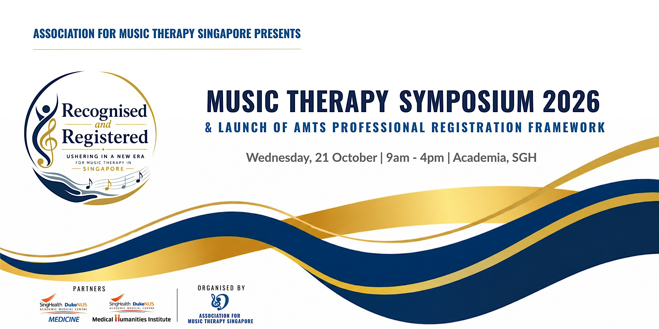 Music Therapy Symposium  2026 & AMTS Professional Registration Framework