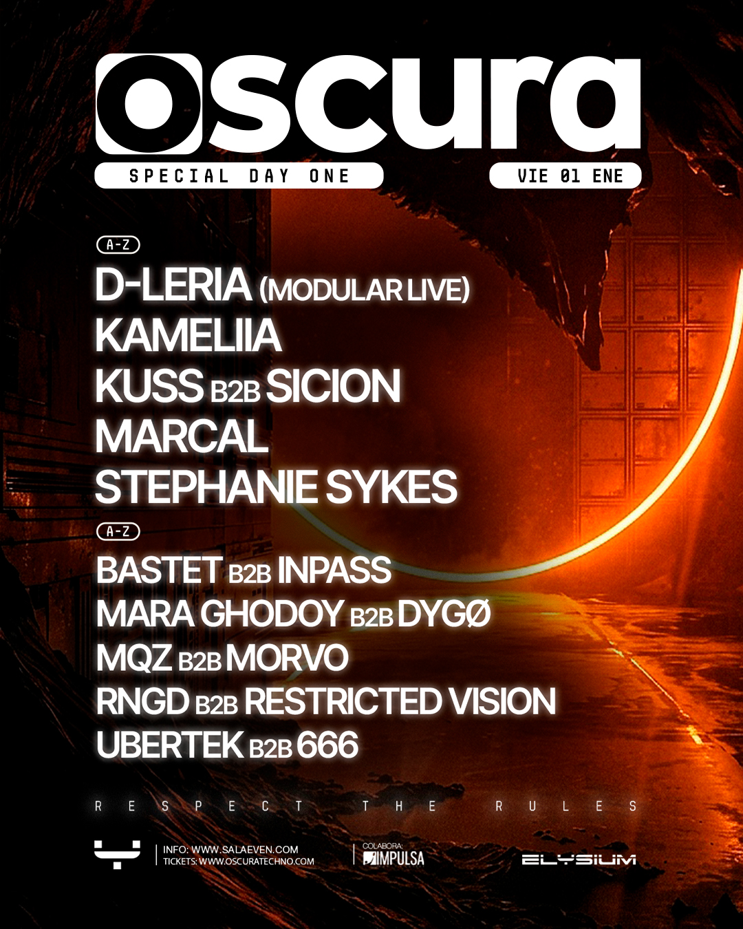 Oscura SPECIAL DAY ONE [15H non Stop]