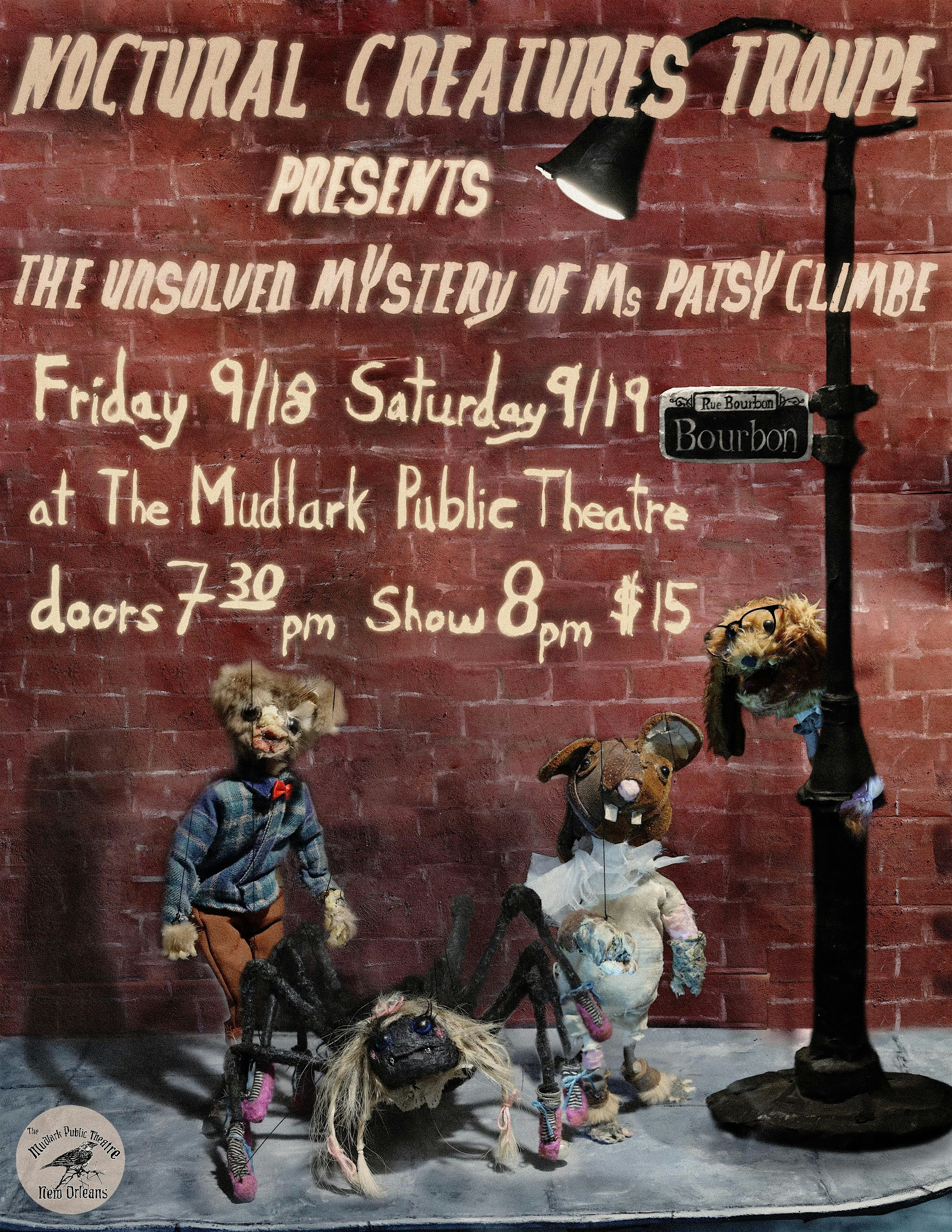 NCT presents: The Unsolved Mystery of Ms. Patsy Climbe