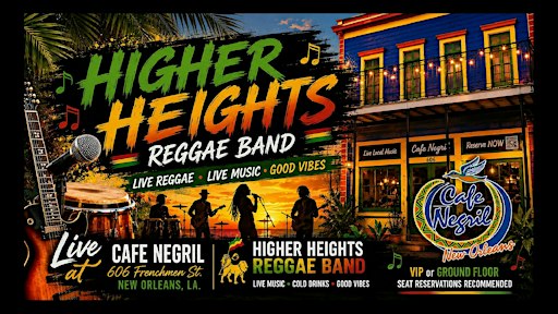 Higher Heights Reggae & R&B LIVE
