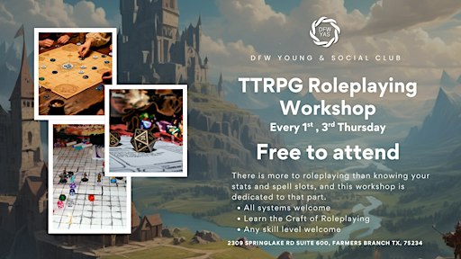 TTRPG Roleplaying Workshop