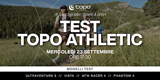 DF x Topo Athletic - Test Trail Running