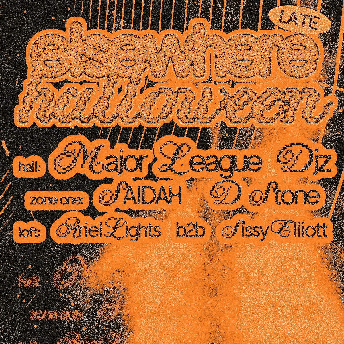 Elsewhere Halloween - Major League DJz, SAIDAH, D Stone + more